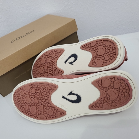 OLUKAI Hale'iwa Olona Slip-On Shoes Pink NEW - Picture 9 of 11